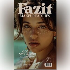 Fazit Gold Speckles Makeup Patches